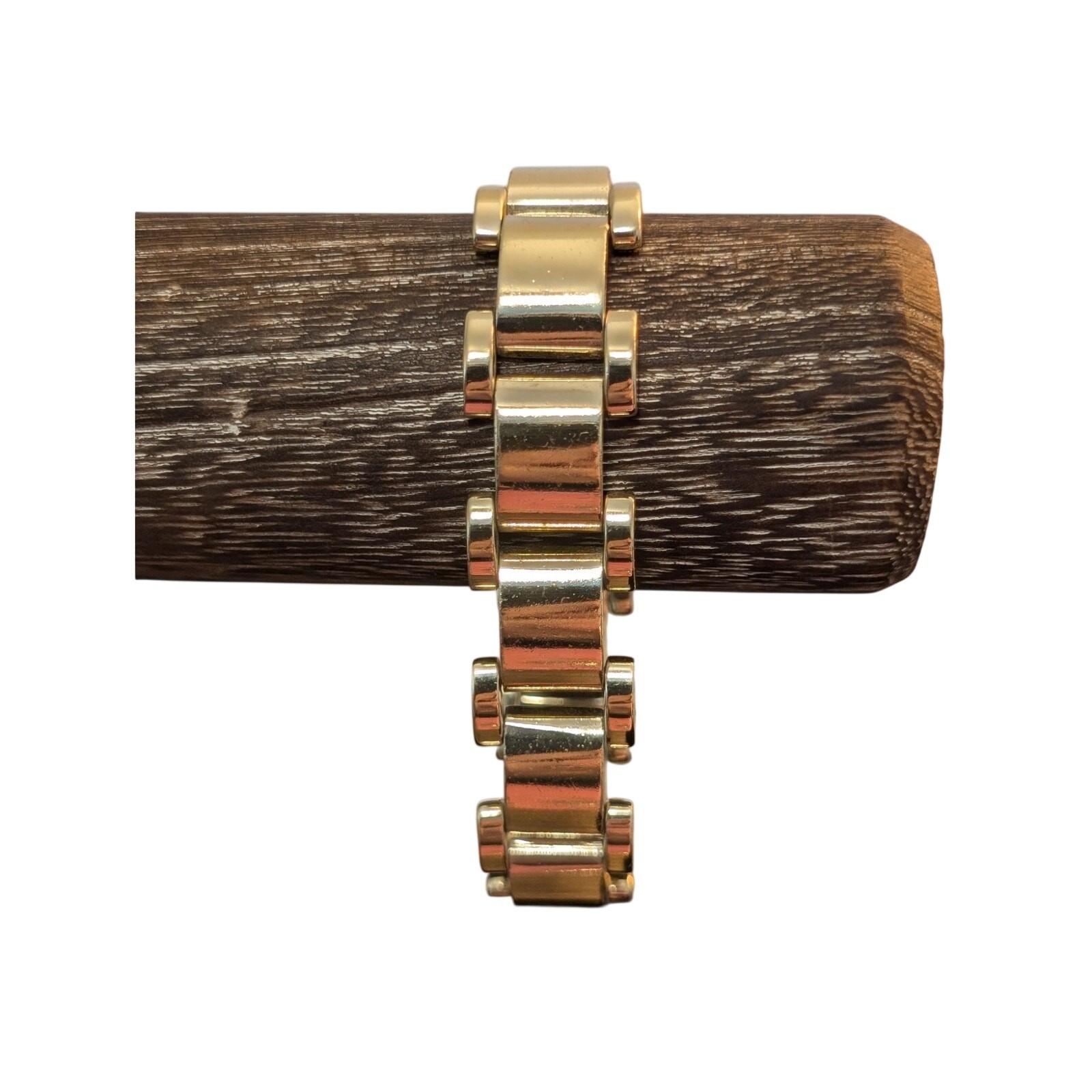 Vintage 1950’s Classic Rivo Swiss Made Gold tone Watch Band Link Bracelet