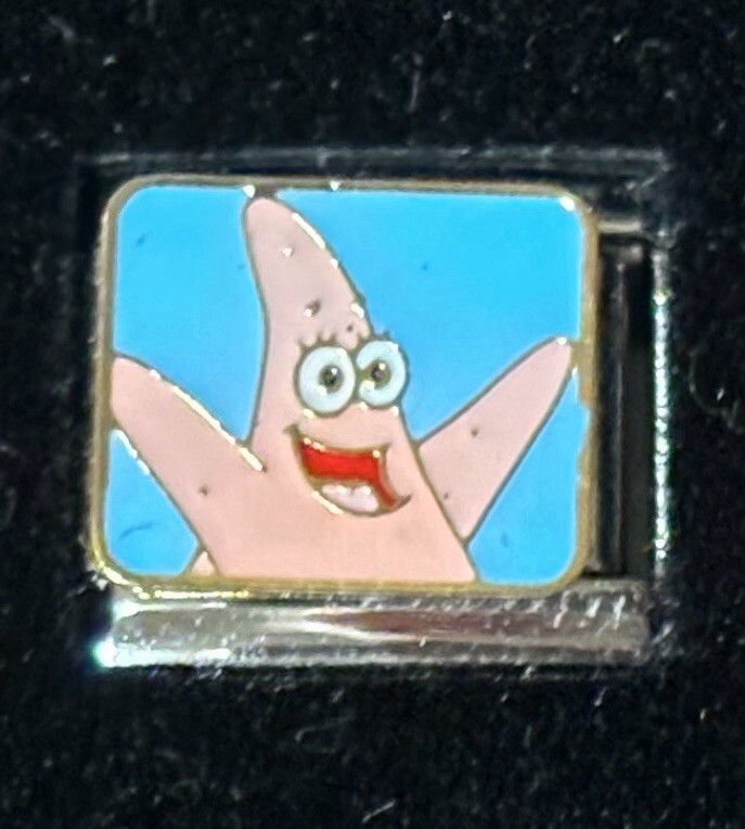 Patrick Friend of SpongeBob Wholesale Italian Charm Enamel Link 9MM K45-2