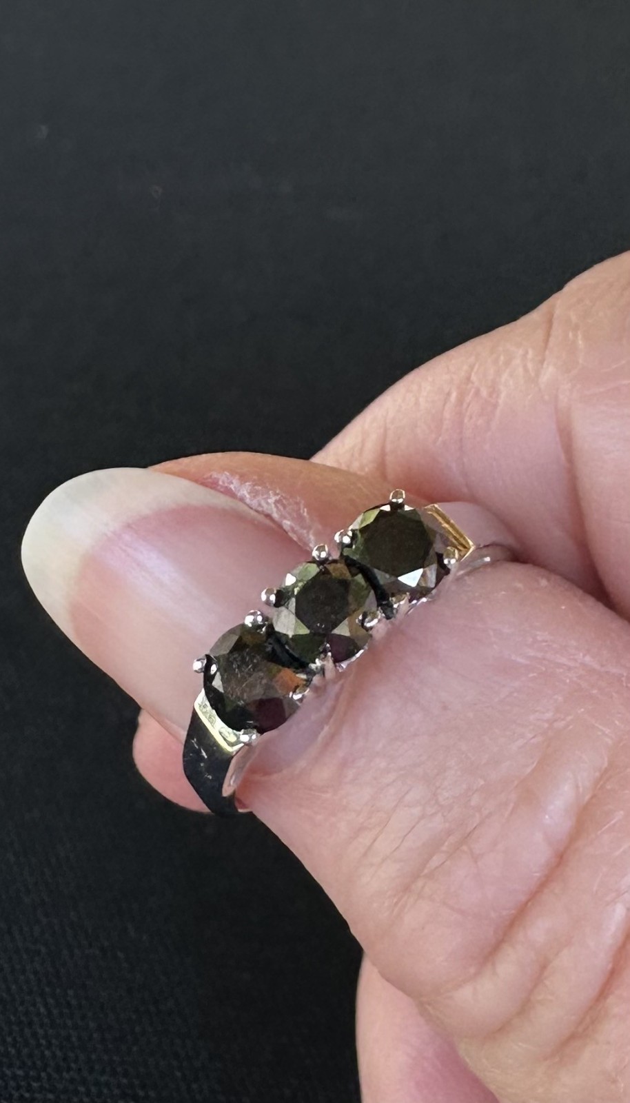 Women’s Black Diamond Ring