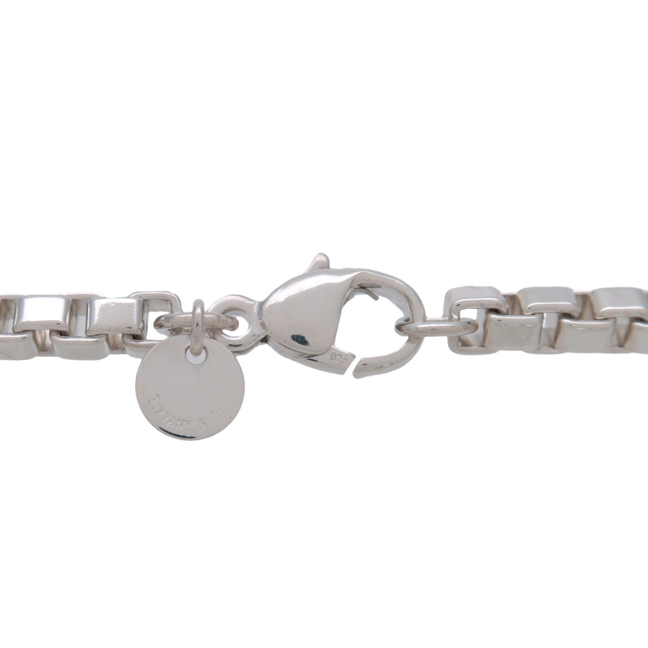 Tiffany & Co Venetian Link Bracelet SV925 Silver Authentic Used F/S