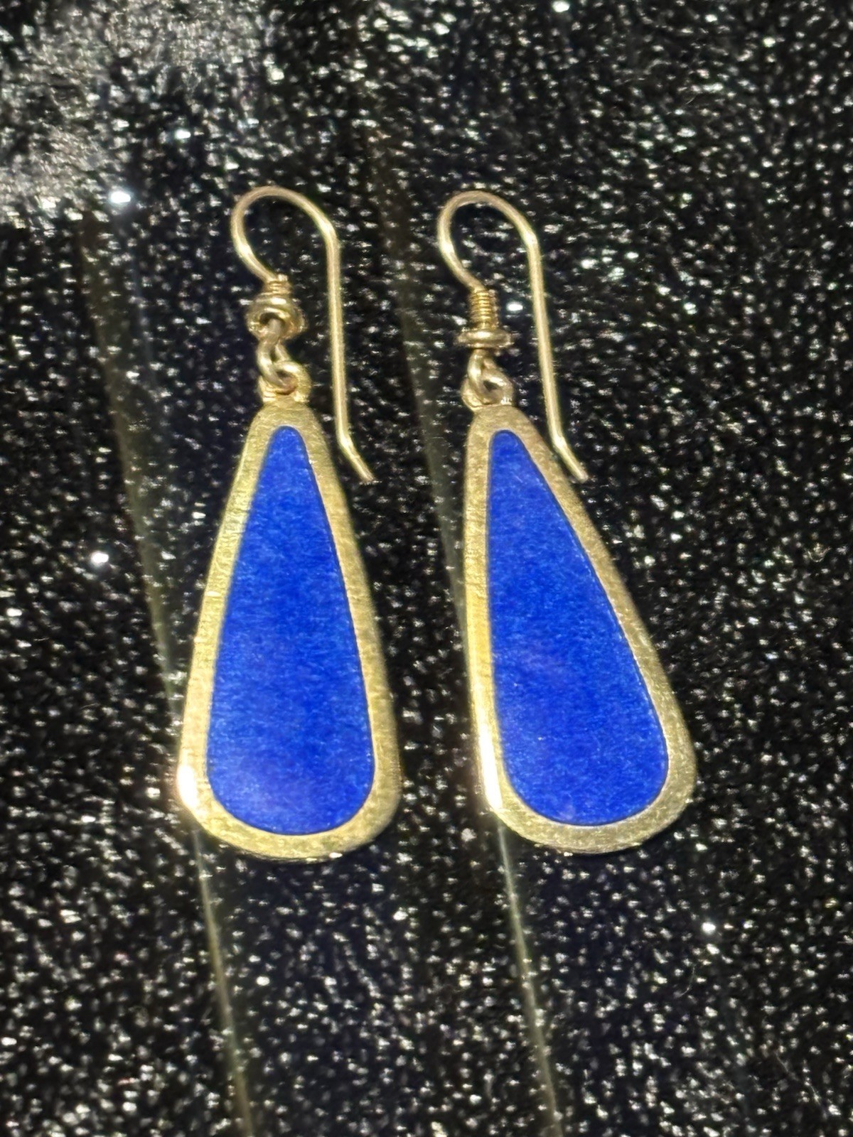 Laurel Burch Blue Teardrop Earrings