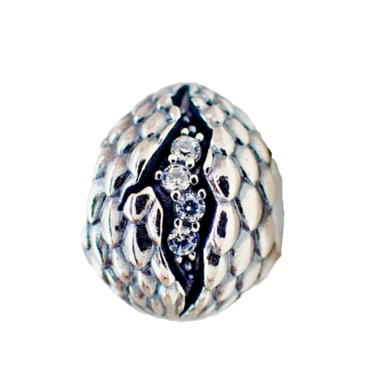 100% Authentic Pandora Game of Thrones The Dragon Egg Charm 792962C01