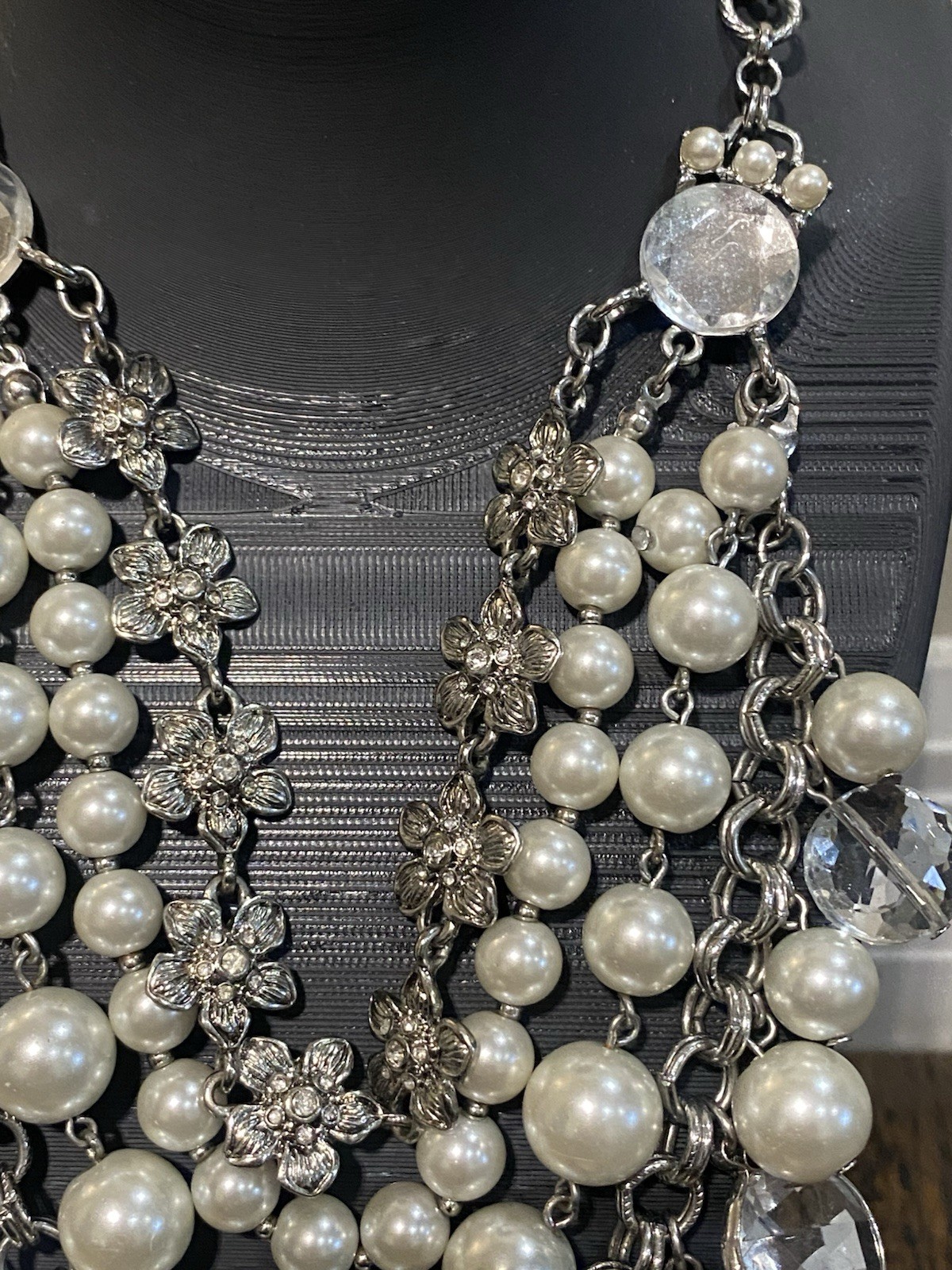 White House Black Market Costume Necklace Lot Of 3 WHBM