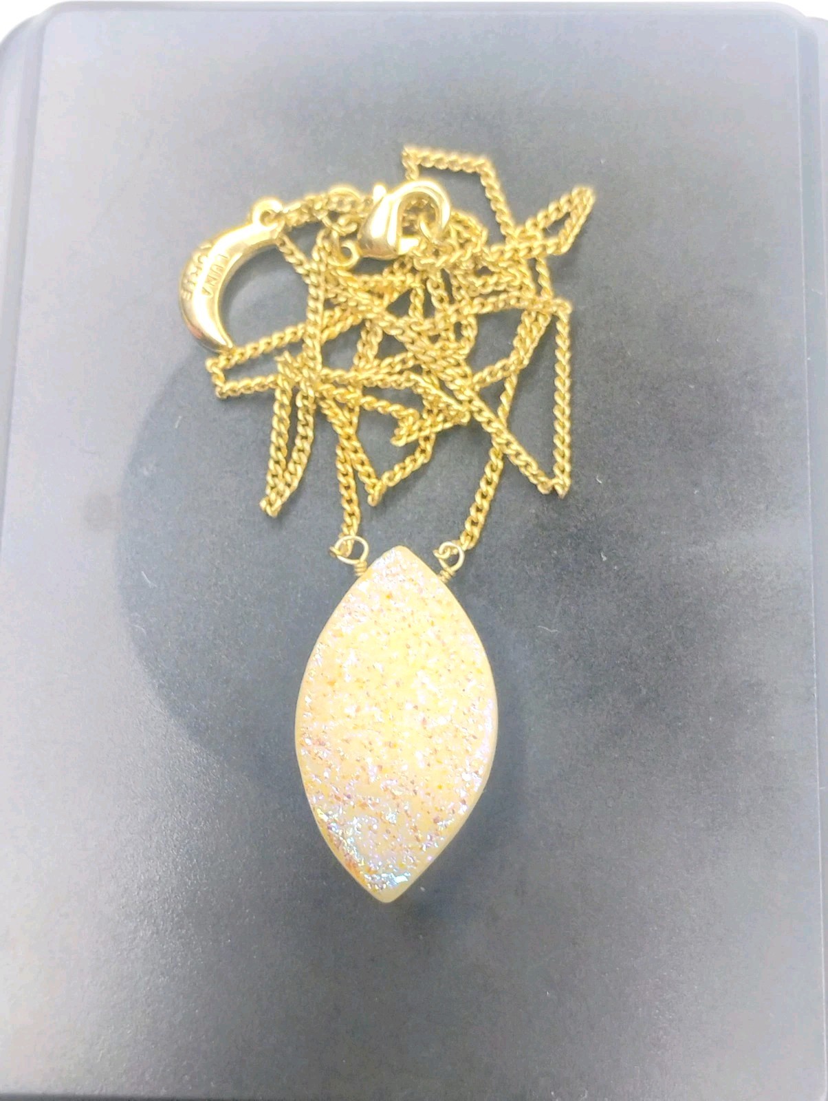 Luna Norte Druzy Pendant Necklace
