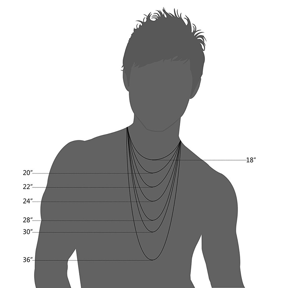 Men Women Stainless Steel Curb Link Figaro Necklace Choker Chain 7-30 inch Gift