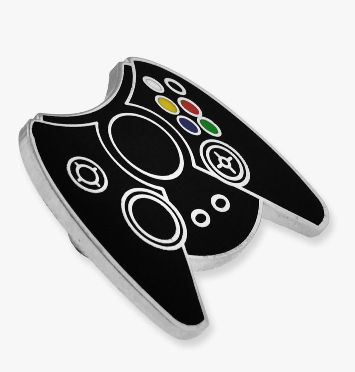 PinMart’s Retro Video Gaming Controller Enamel Lapel Pin Set