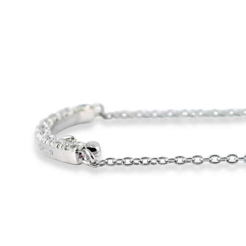 Peanuts Snoopy HAPPY Necklace Silver 925 SV925 40cm 16″ in Box Japan New