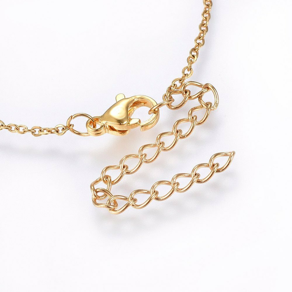 Cute Gold 304 Stainless Steel Christmas Tree Necklace, Earring, & Bracelet Set