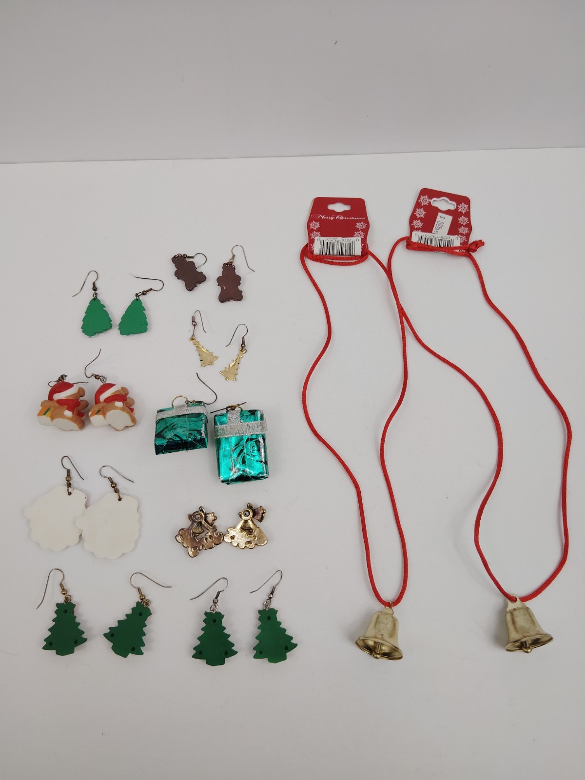 Assorted Christmas Holiday Earring Lot, Please Read Description