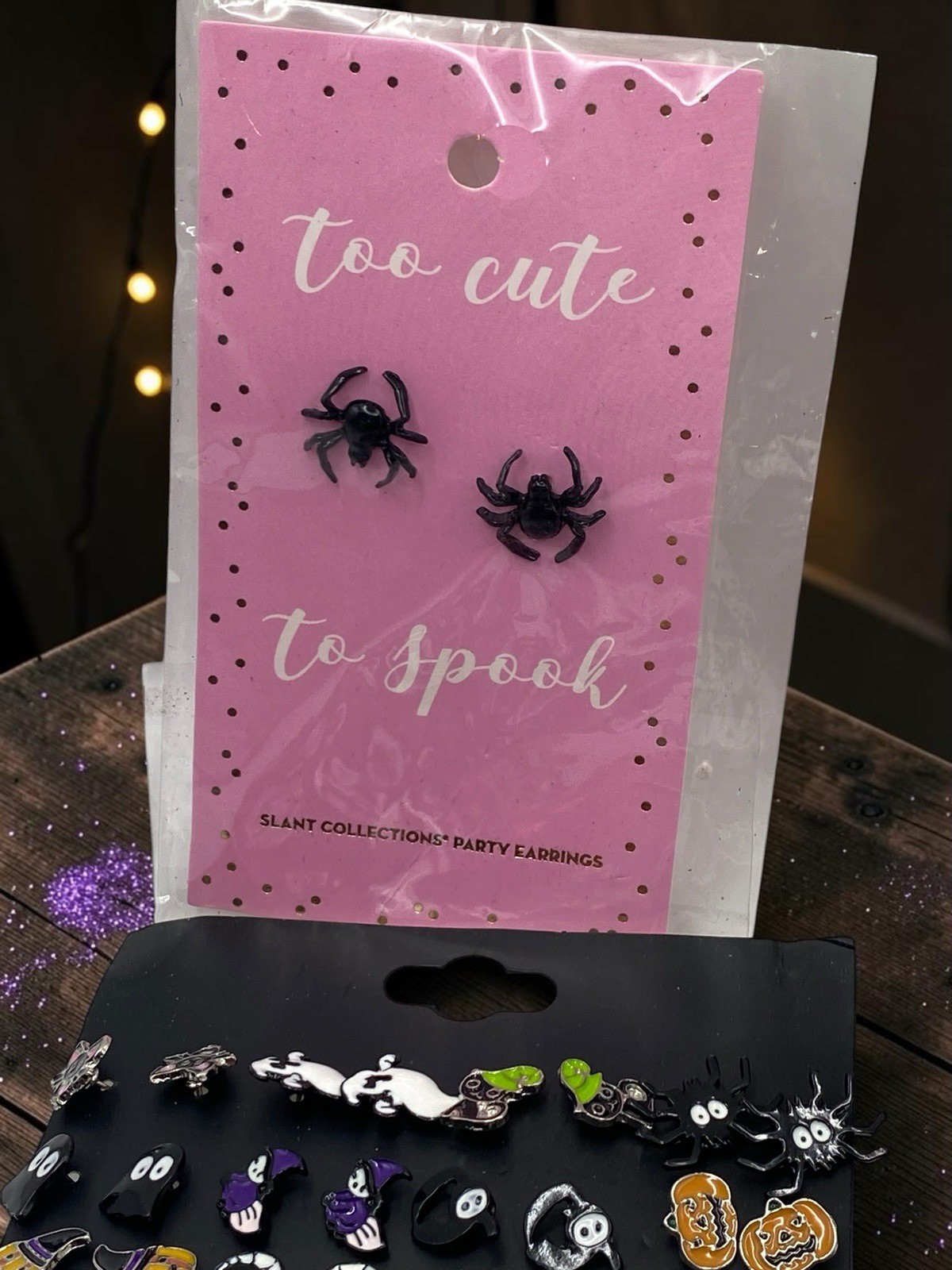 Lot Halloween Earrings Jewelry Lot Claire’s Ghost Pumpkin Spider Bat 40+ Pairs