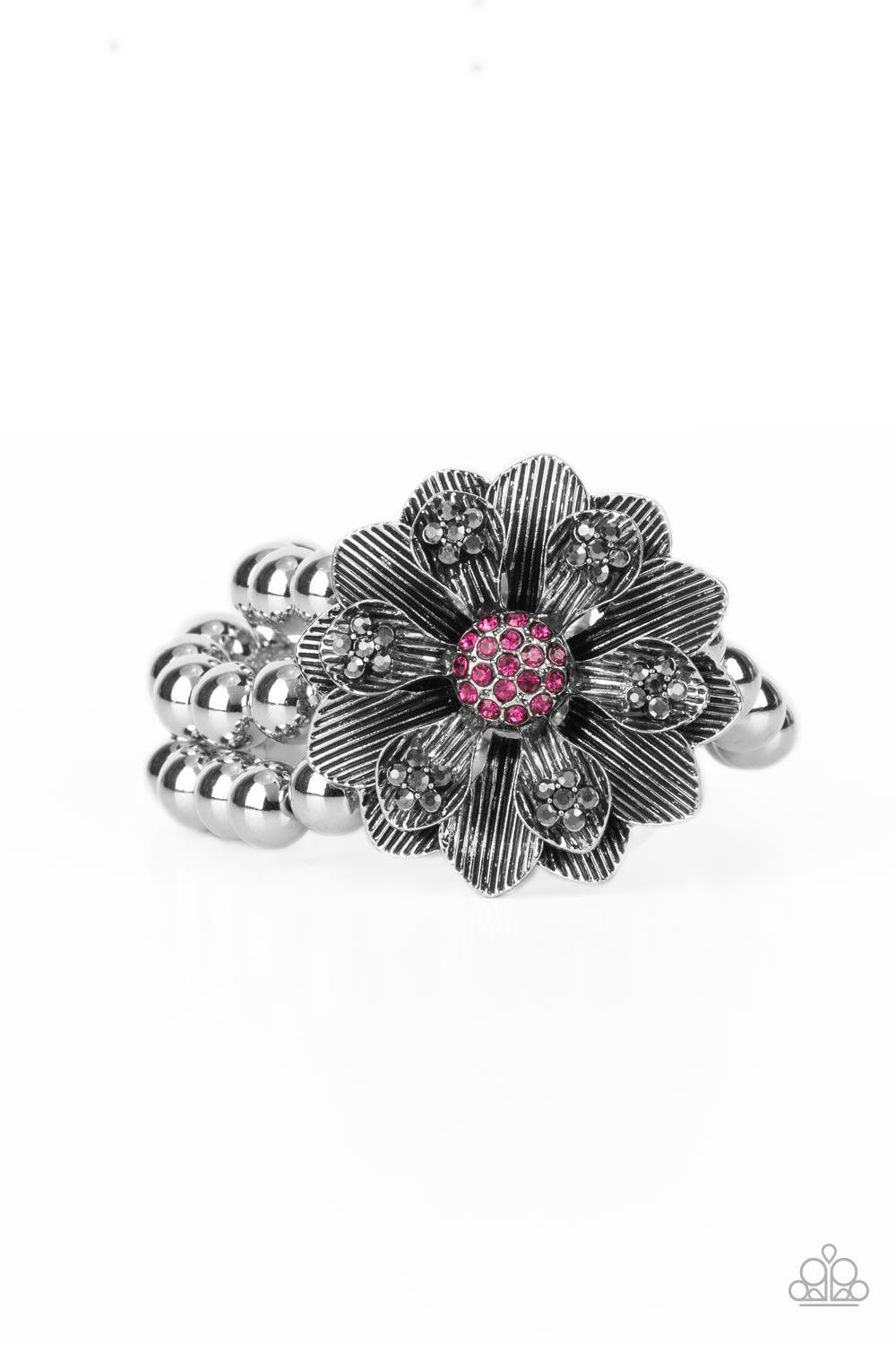 Paparazzi Botanical Bravado Pink Bracelet NWT