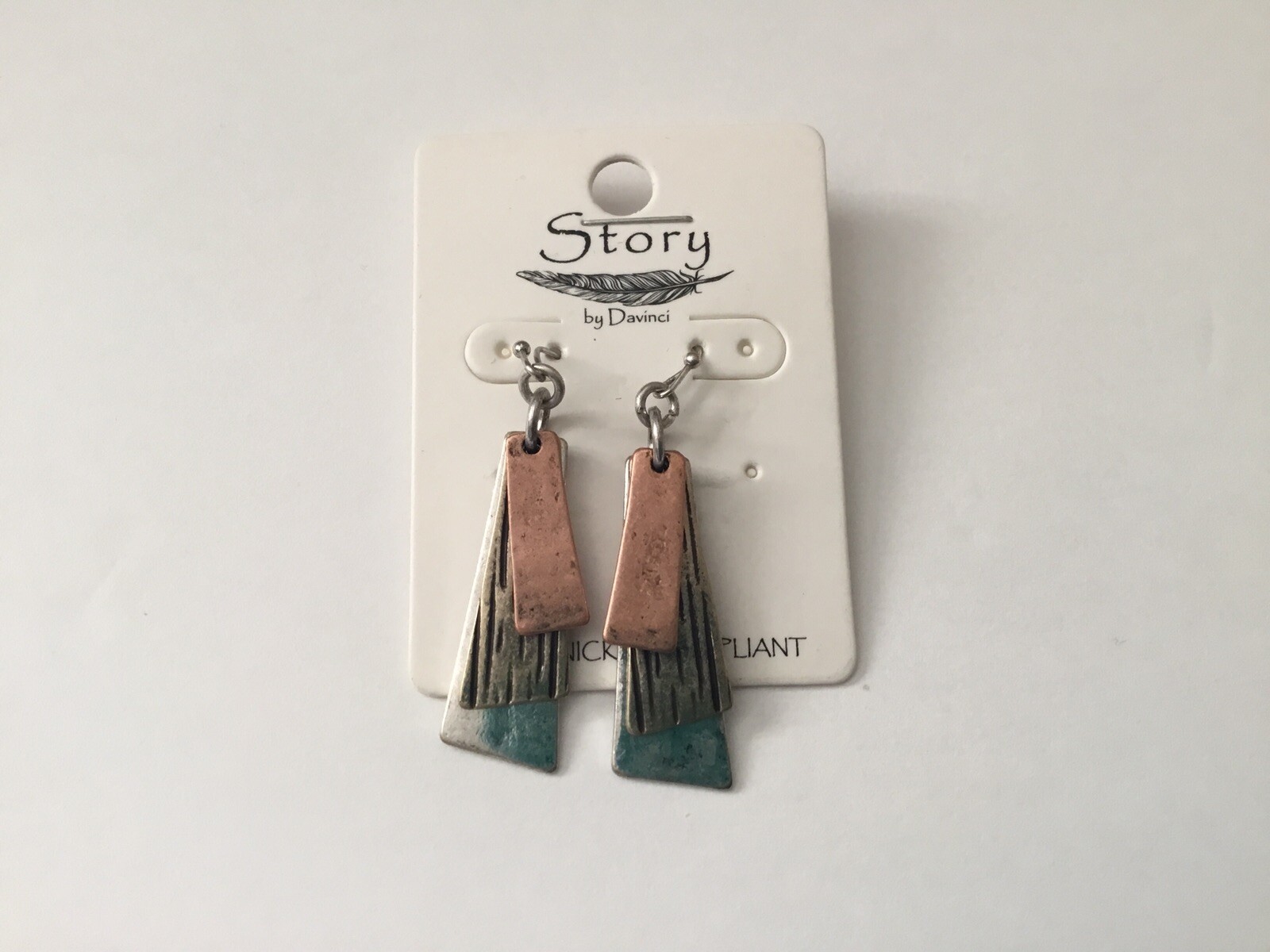 Story by Davinci Earrings, Lead & Nickel Compliant, Fashion Jewelry, Pierced