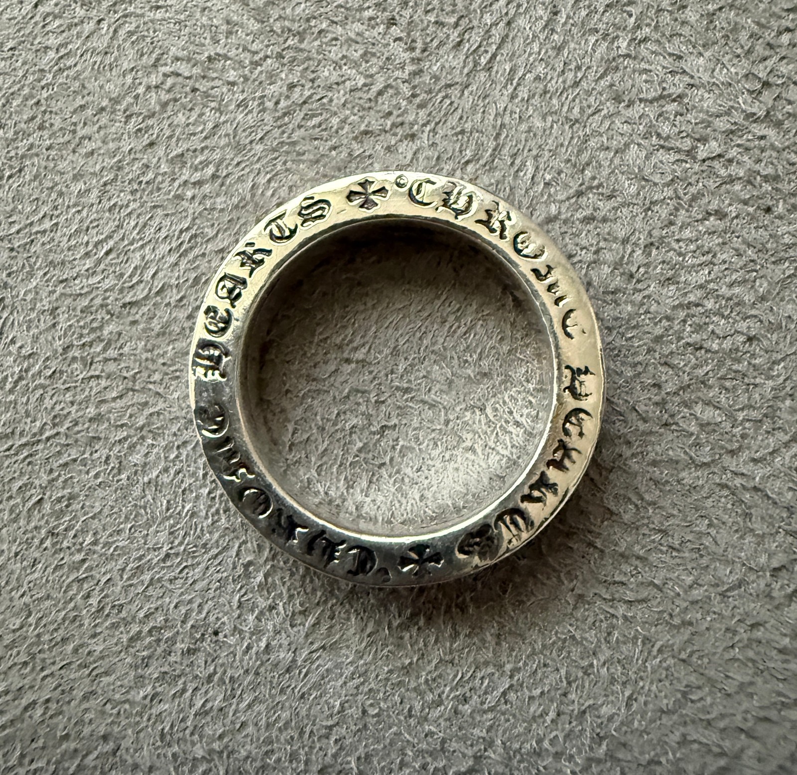 Chrome Hearts Fxxk You Spacer Ring 6mm 🔥 Best Price *Pre Owned* 2003 Size 9.5