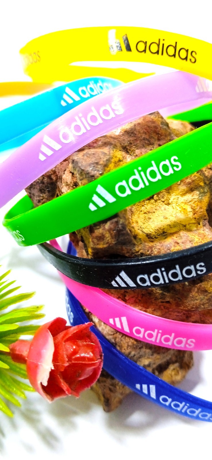 Silicone Wristbands Multicolor Small Bands Thin Bracelet Baller Band Sports Band