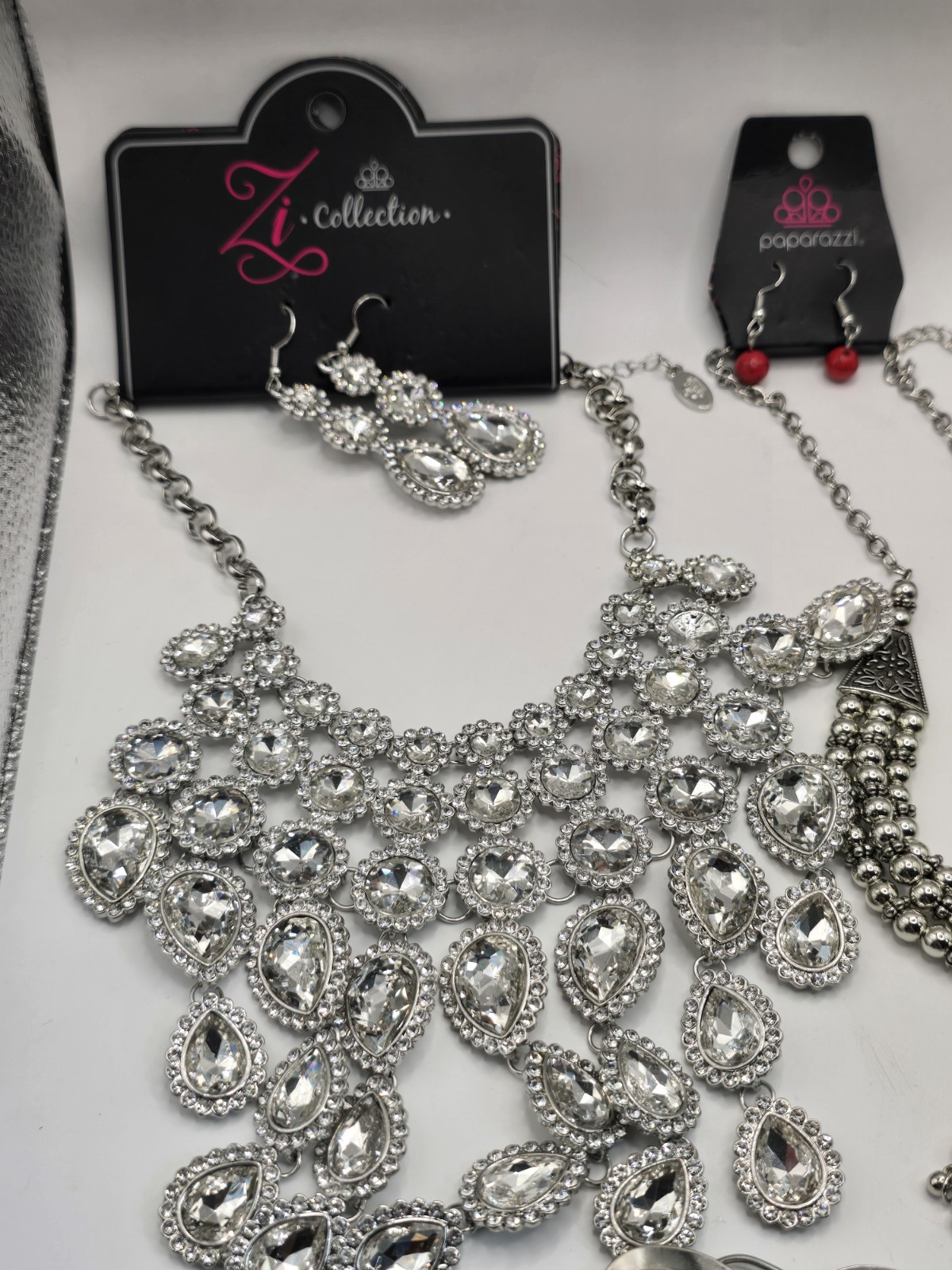 Paparazzi Zi Collection Jewelry Lot 5 Necklace Earring Sets Statement Boho Rhine