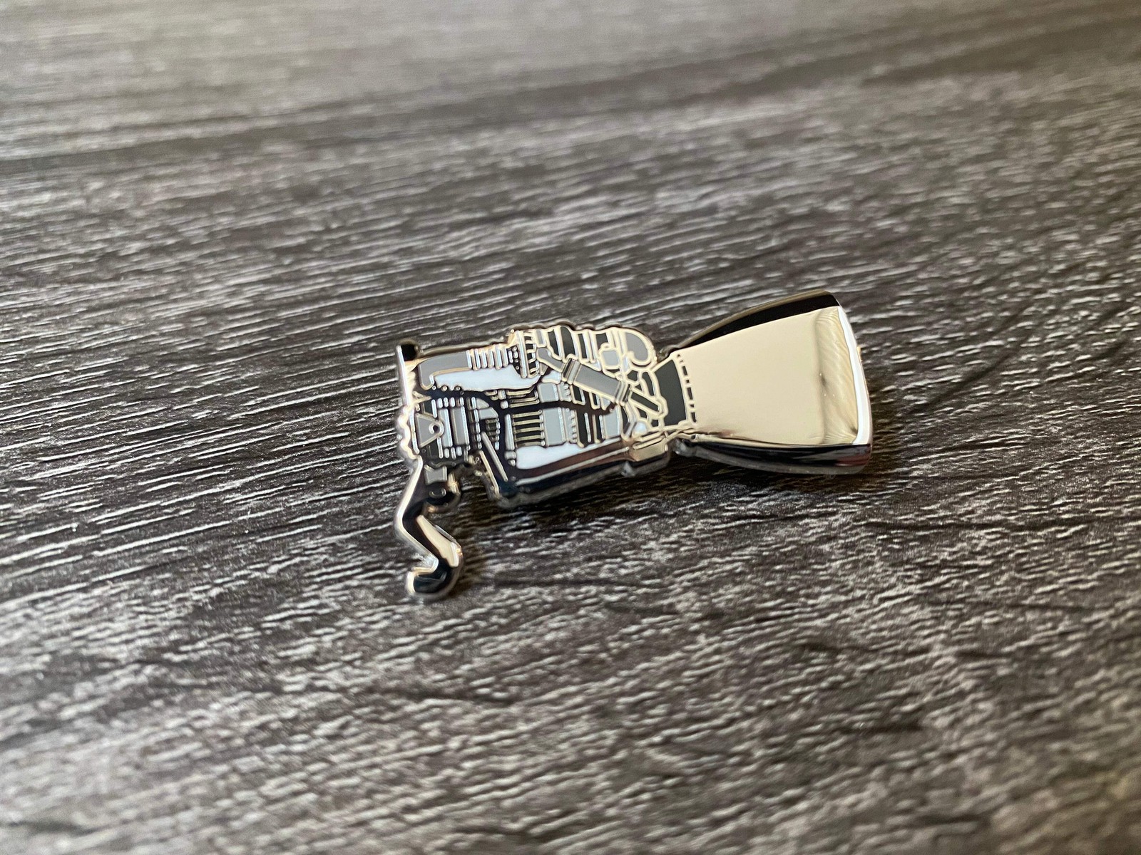 Raptor Rocket Engine Enamel Pin Metal Fashion Science Lapel Accessory