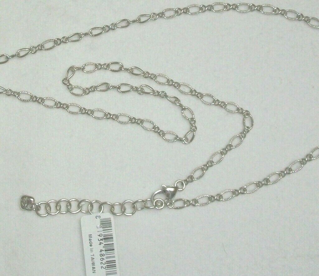 BRIGHTON Balla Necklace 26″ w/ Charms Silver & Gold, BRACELET AVAILABLE NEW