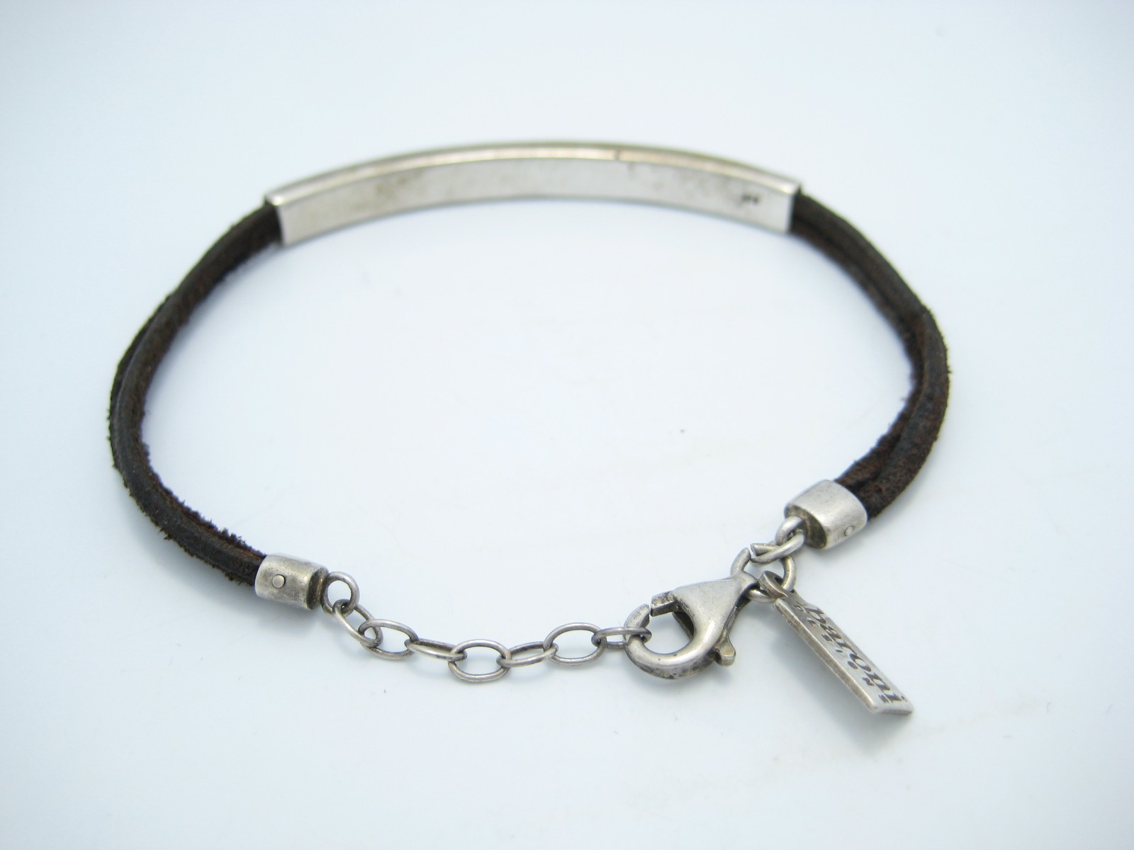 Sterling Silver Baroni Designs 5.4mm Chain Link Bracelet 7.5″
