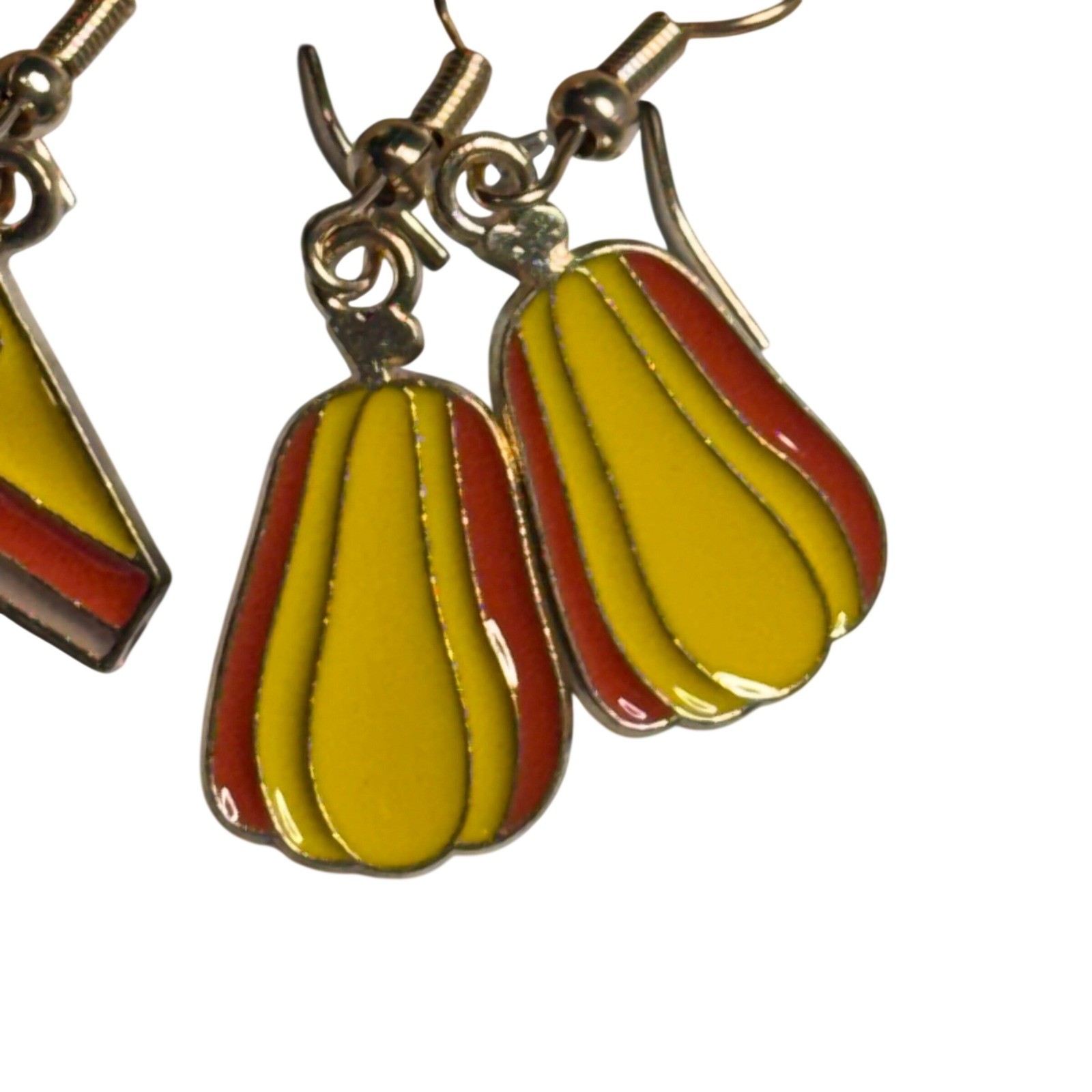 Thanksgiving Earring Set Women OS Multicolor Pumpkin Pie Turkey Squash 3 Pairs