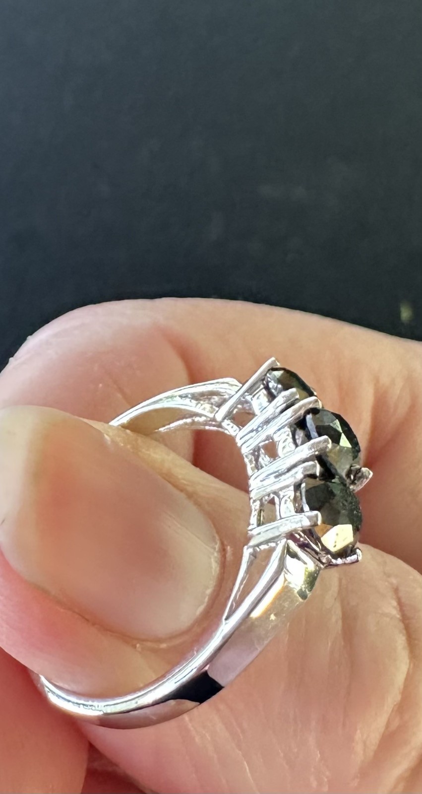Women’s Black Diamond Ring