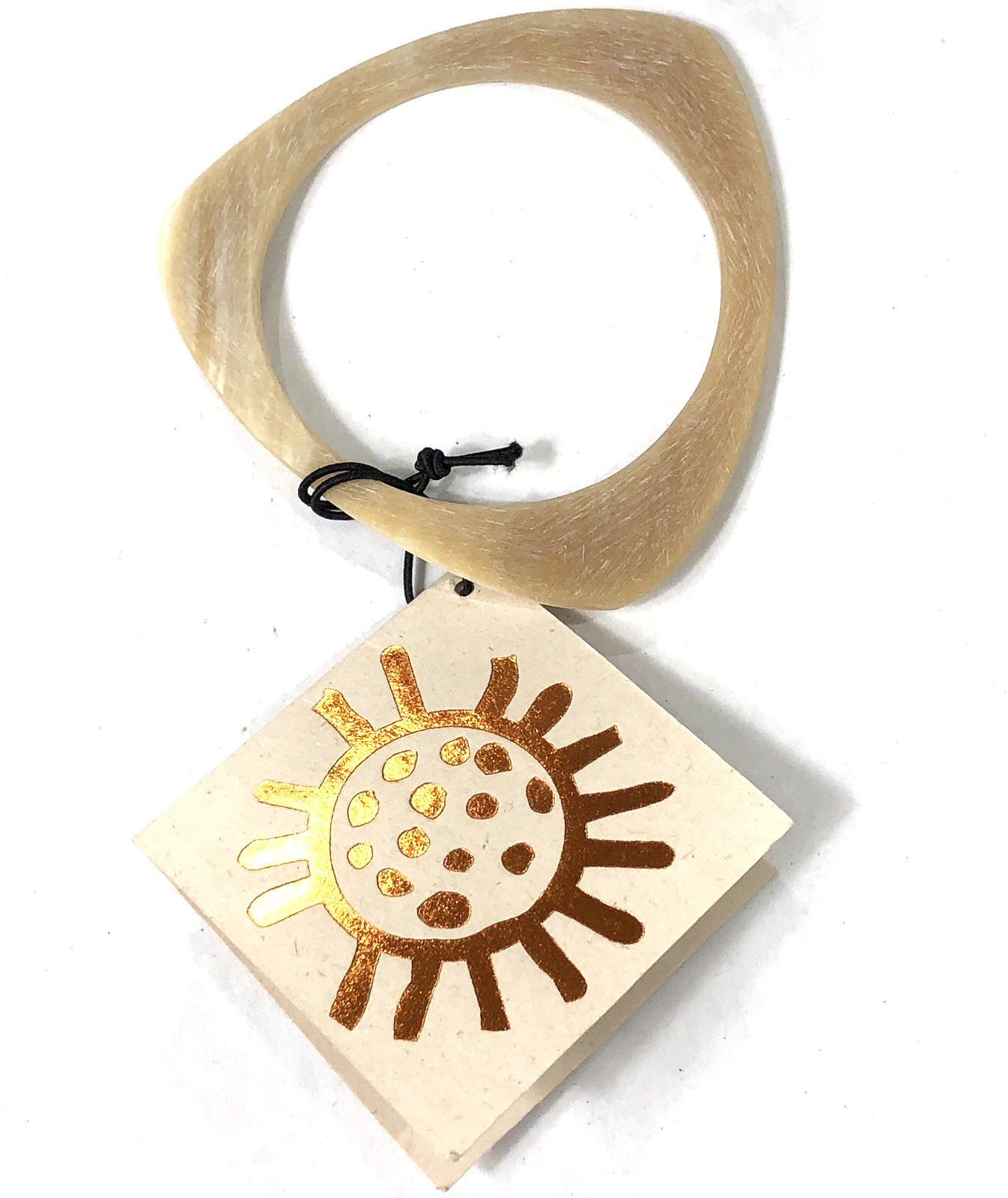Belart Bracelet Bangle Colombia Horn Fair Trade Handmade 7.75 inch – NWT