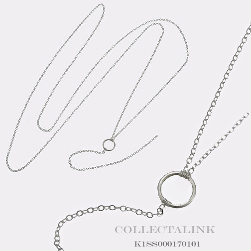 Authentic Dogeared SS Karma Small Ring Y Necklace 28″ K1SS000170101