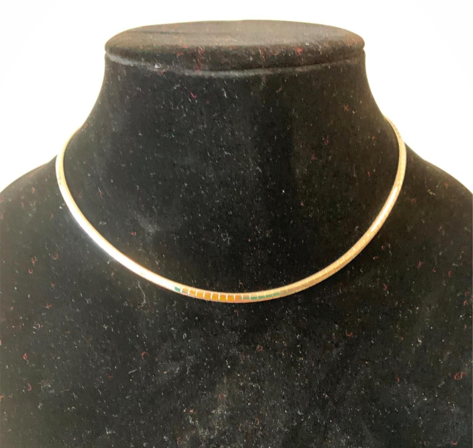 18 INCH 3MM STAINLESS STEEL SILVER DOMED OMEGA WITH LOBSTER CLAW CLASP