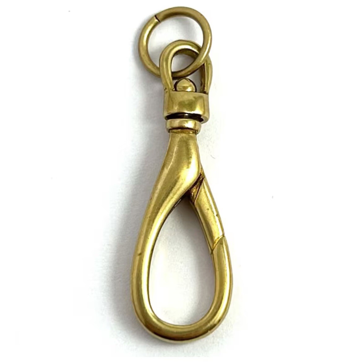 Charm Holder Necklace Pendant Brass Swivel Clip Clasp Jewelry For Women