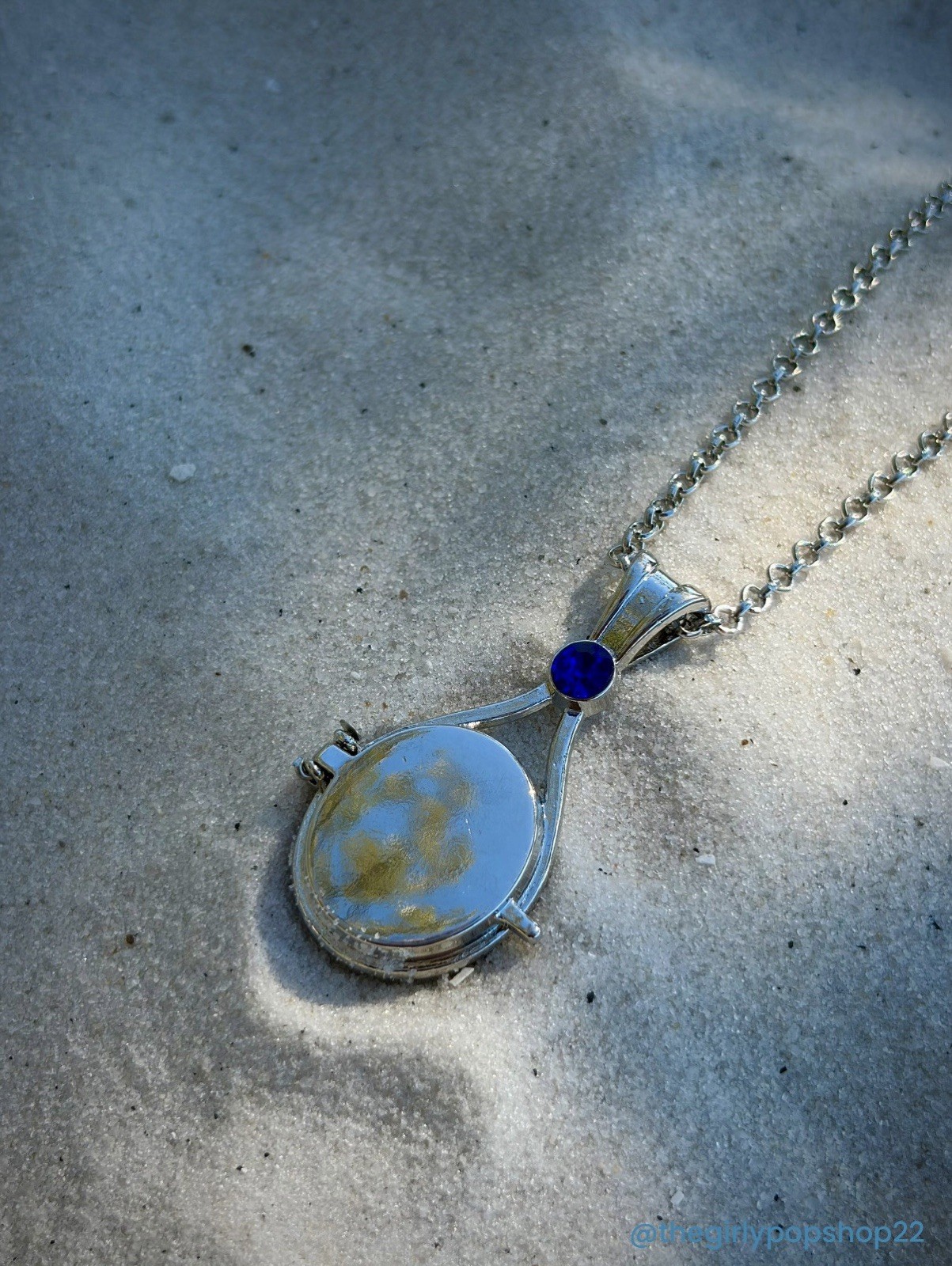 Moon Pool Silver Locket From H20 Just Add Water Cleo Emma Rikki Stones