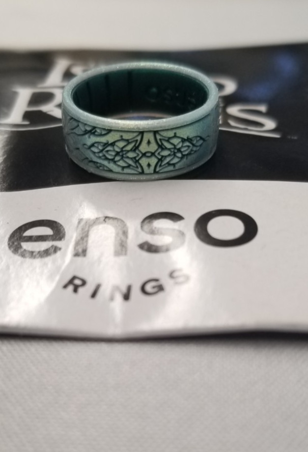 Enso Rings Arwen’s Evenstar Silicone Ring sz 6