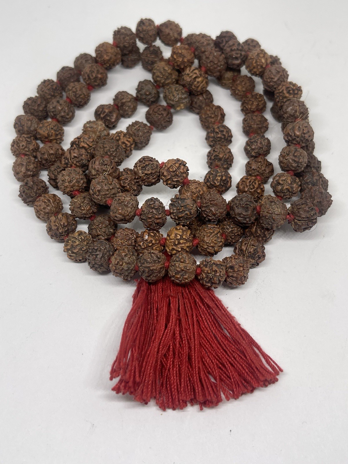 Genuine 108 Authentic 5 Mukhi Nepali Rudraksha Beads|Healing Beads| Spiritual