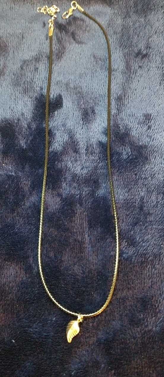 Silver Leaf Tree Nature Plant Charm Pendant Leather Rope Cord Necklace Jewelry