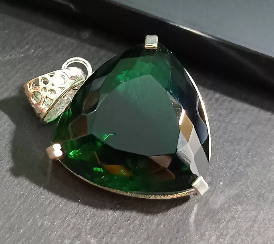70.70 Ct EGL Certified Natural Topaz 925 Solid Silver Pendant Loose Gemstone