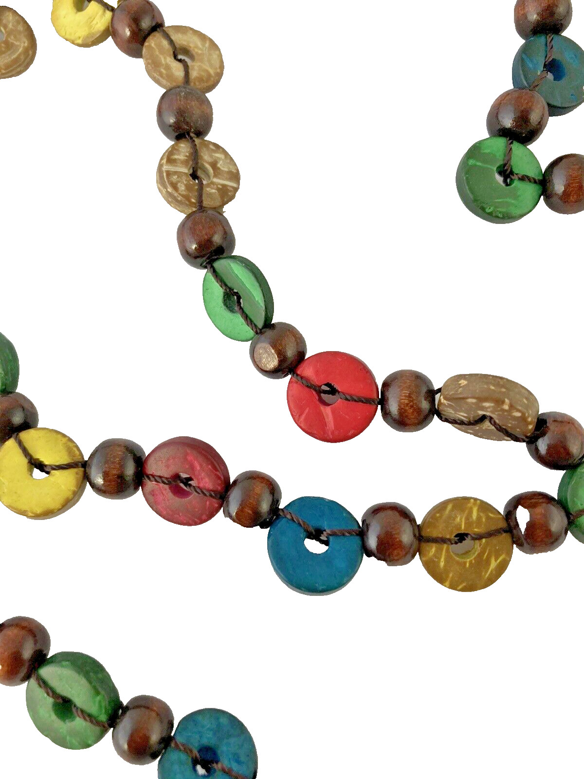 60’s Groovy Vintage NOS Love Beads Necklace RETRO Psychedelic HIPPIE Love Beads