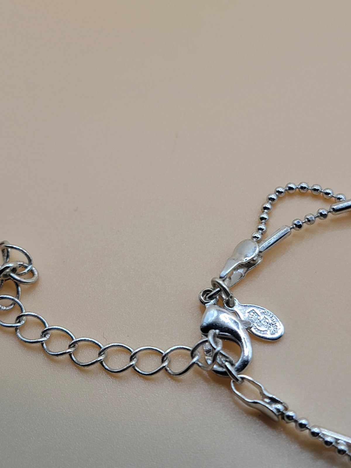 North Star Pendant And Necklace Ball Chain Marked Signed