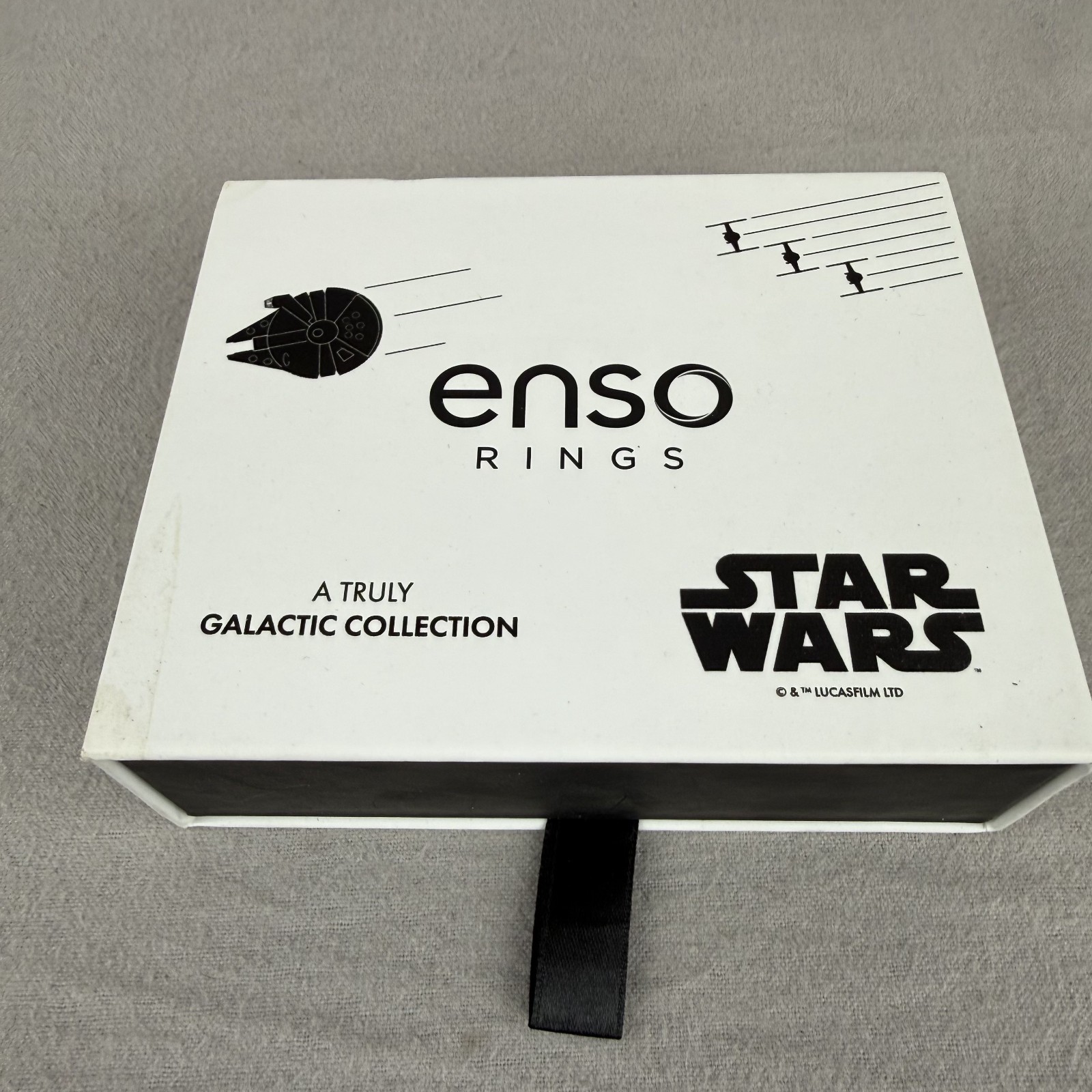 Enso Rings Star Wars Galactic Collection Ring Box Display Only Open