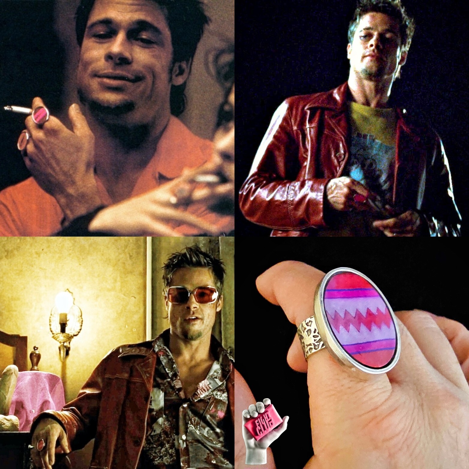 Fight Club – Tyler Durden’s Easter Egg Ring, Costume Vintage Limited Run WWTDW