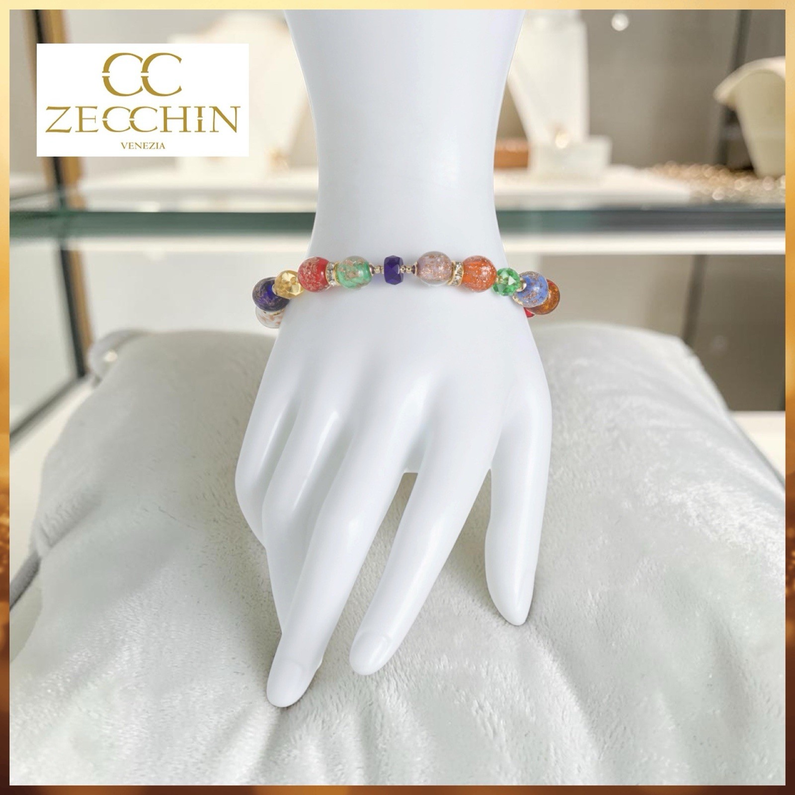 ZECCHIN made in italy gold plated murano glass