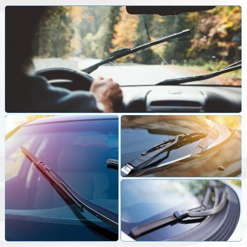 Universal 14″ 6×10.6mm Boneless Wiper Blade Refill Strips for Car Size: 14inch