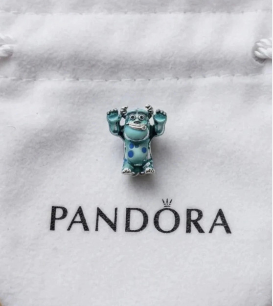 Authentic Pandora Disney Pixar Monsters, Inc. Sulley Charm S925 ALE 792031C01