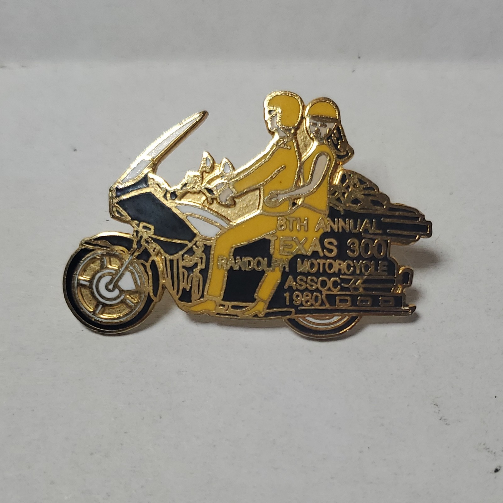 Motorcycle biker 8th annual Texas 300 Randolph Motorcycle Assoc , Nut and Screw