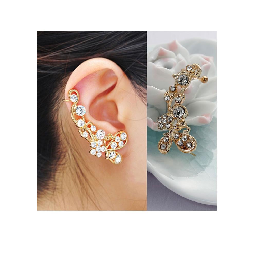 Sexy Sparkles Ear Cuffs Clip Wrap Earrings Stud Wrap Earrings Earrings Cuffs For