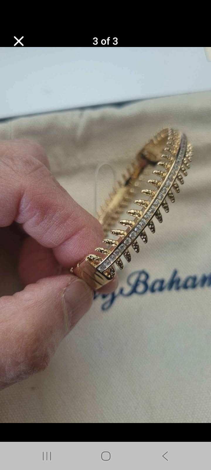 Tommy Bahama Delicate Leaf Hinge Bracelet – NWT – Sold out Hard to find!!