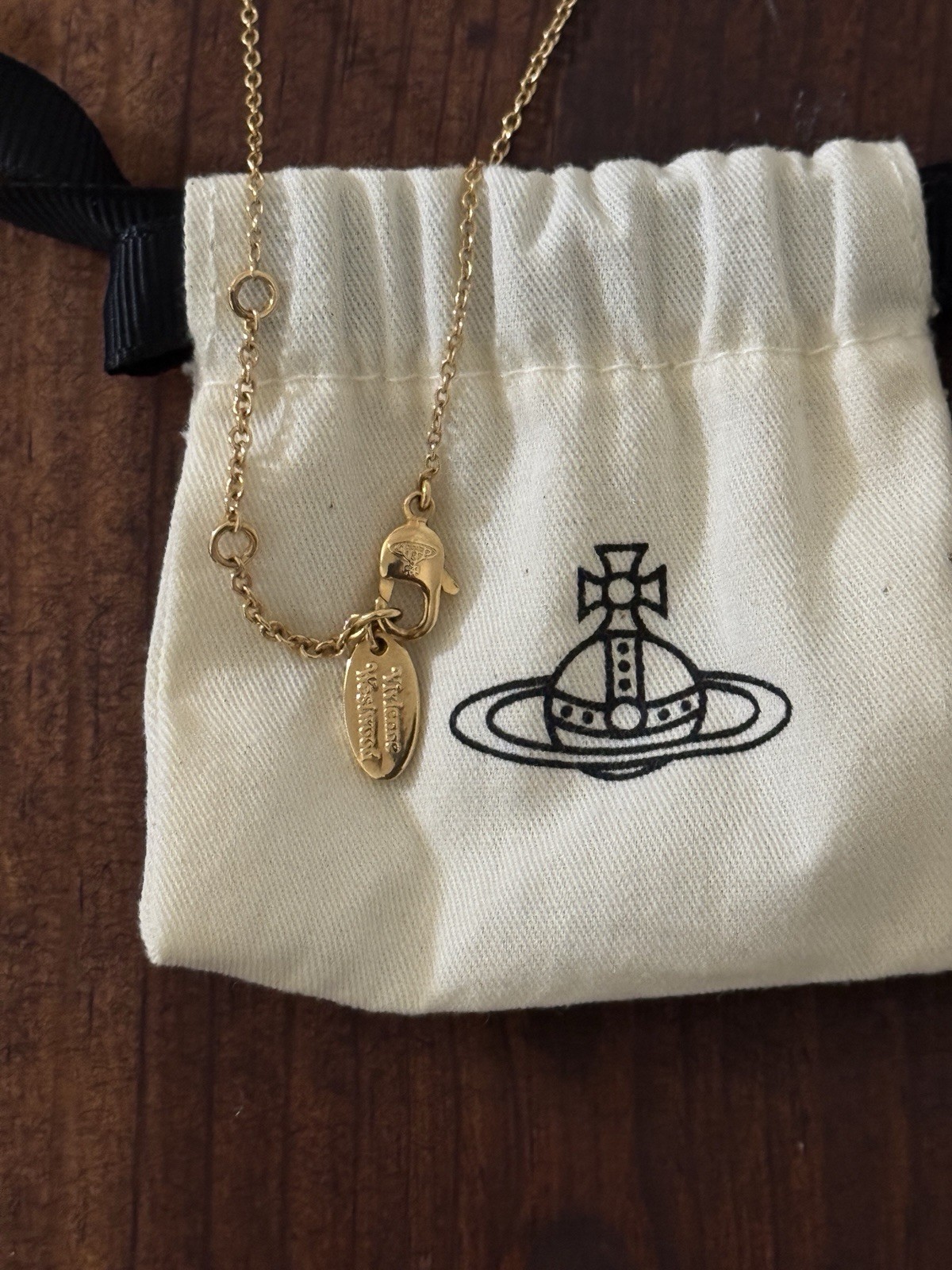 Vivienne Westwood Necklace Rose Gold Petra Heart Pendant