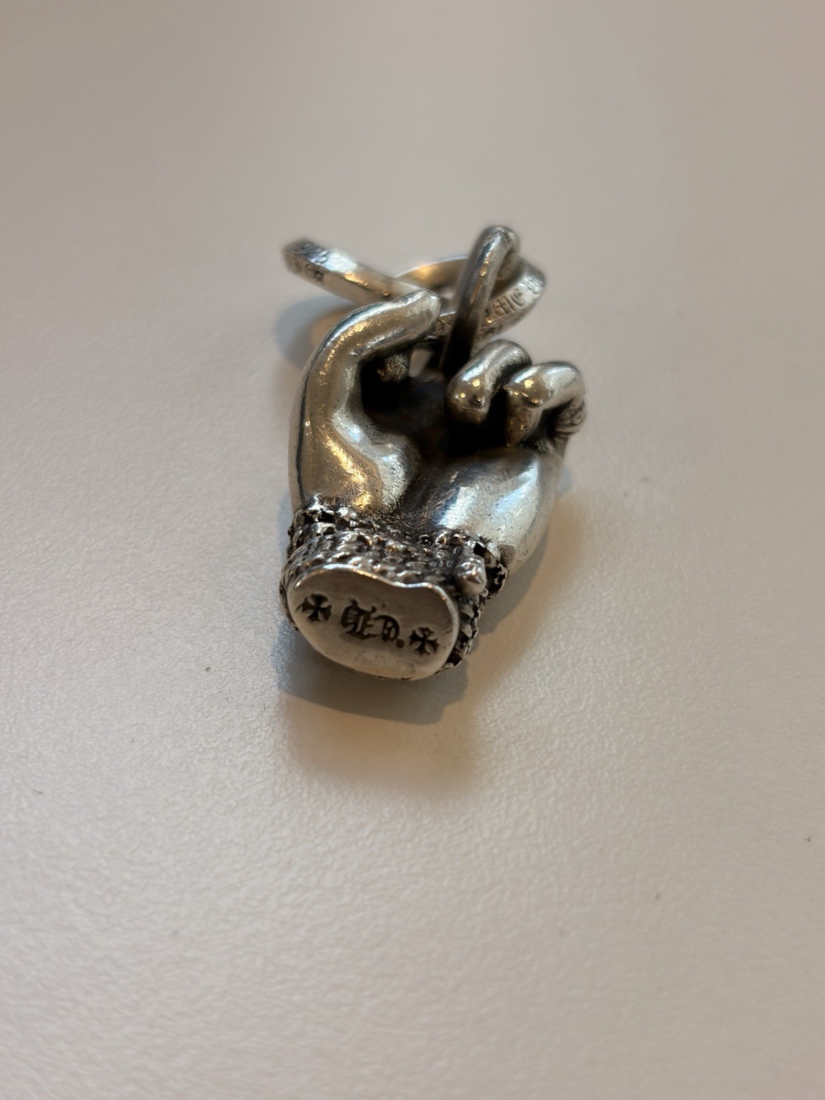 Chrome Hearts middle Finger Pendant