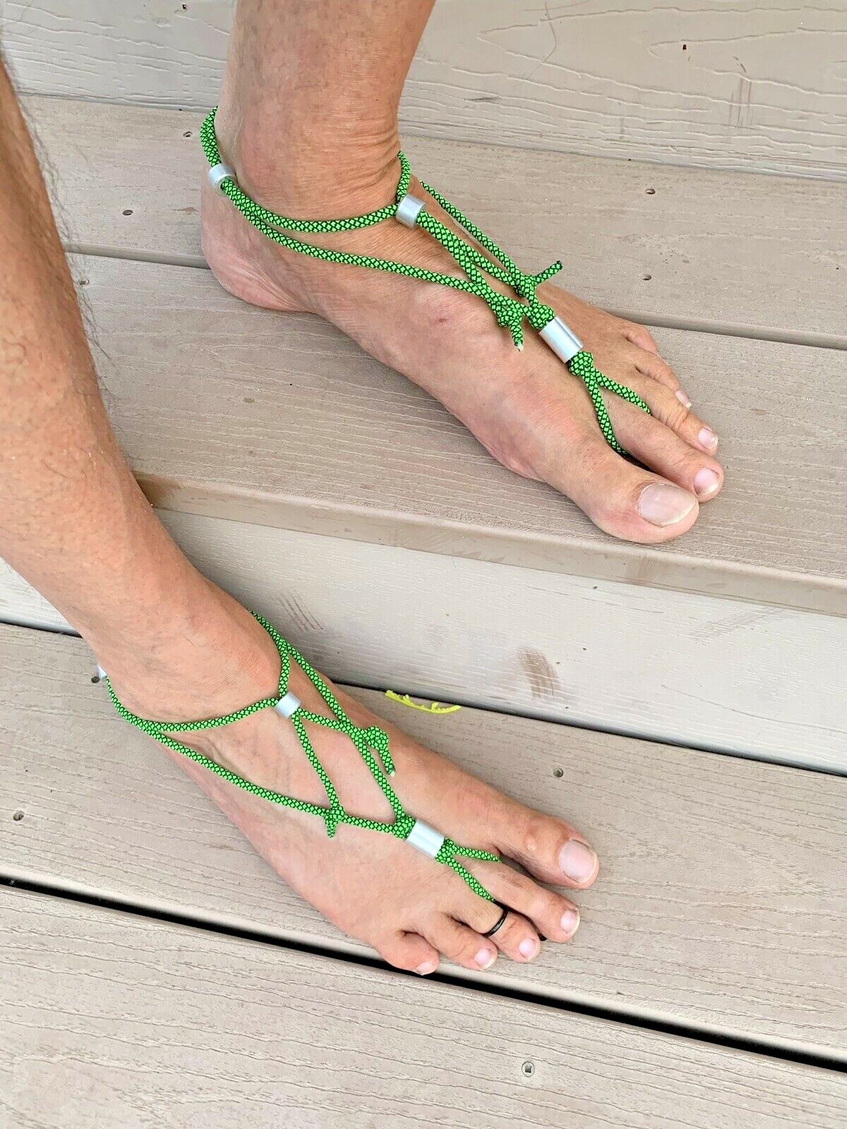 Chux Barefoot Sandals Men’s | Foot Jewelry | Soleless sandals | Beach wear