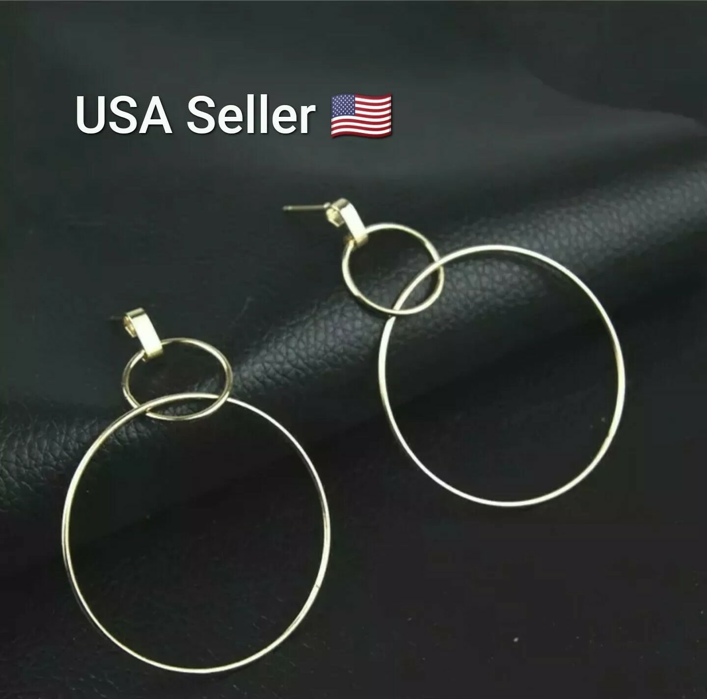 Circle Round Earring Hyperbole Personality Large Hoop Earring for Women Fashion