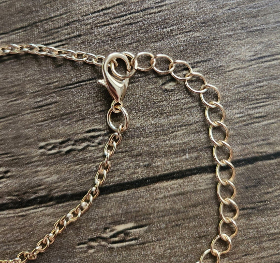 Infinity Lucky Charm Chain Adjustable Bracelet Gold Lobster Clasp 18.5-26.5cm