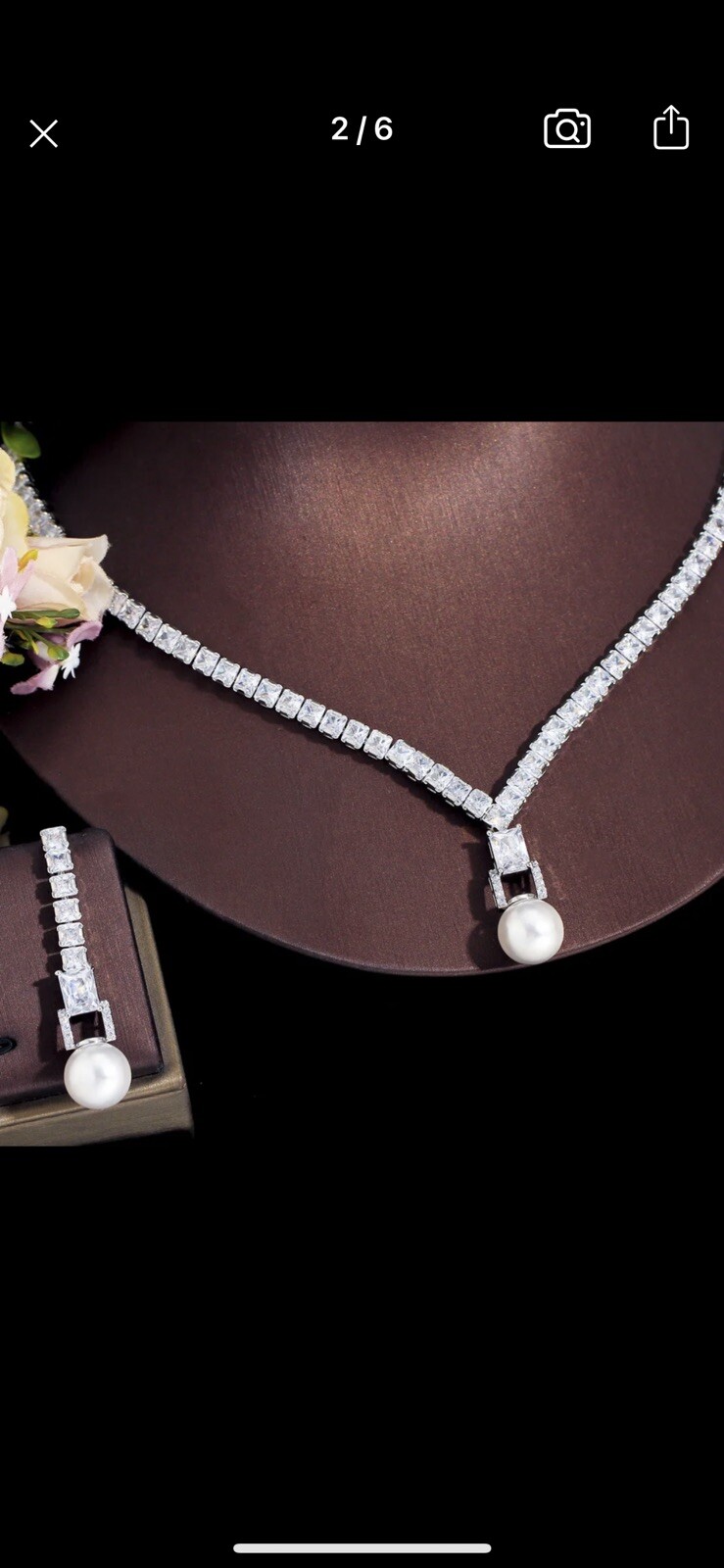 necklace and earring set