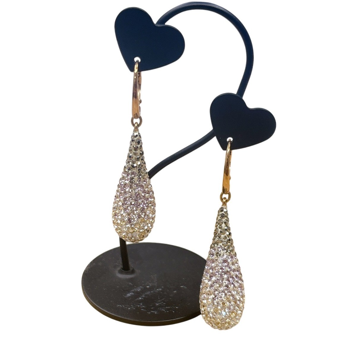 SWAROVSKI Large grain Rhinestone earring Not specified gold Women